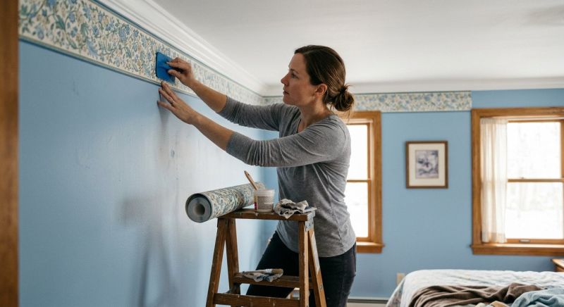 Kitchen Wallpaper Installation in Denver, CO