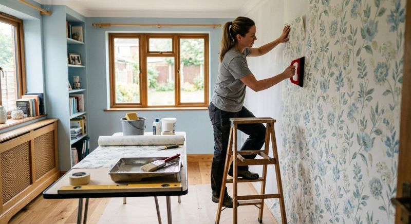 Wallpapering Service in Roswell, GA