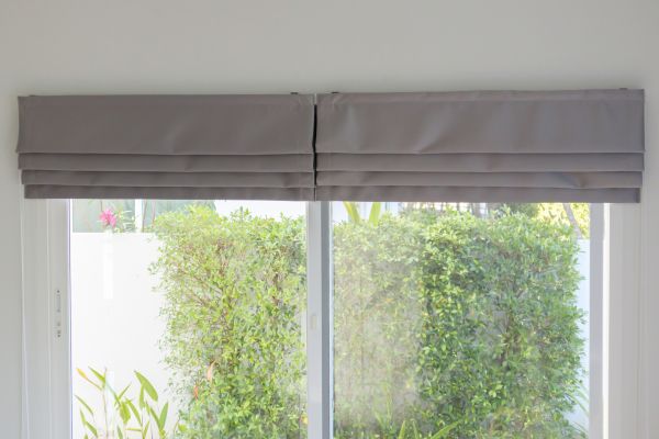 Roman Shades Installation
