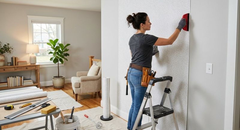 Commercial Wallpapering in Conroe, TX