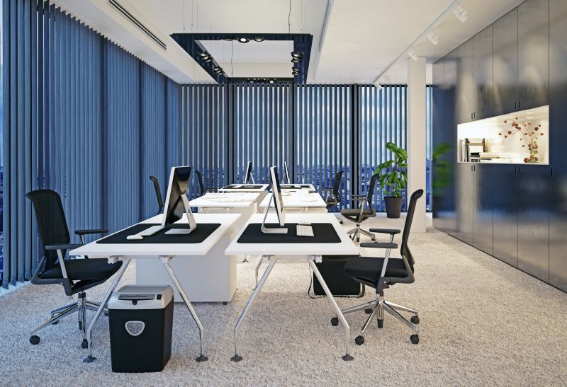 Track Blinds in Office Spaces