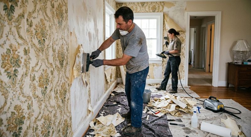 Wallpaper Stripping in Overland Park, KS