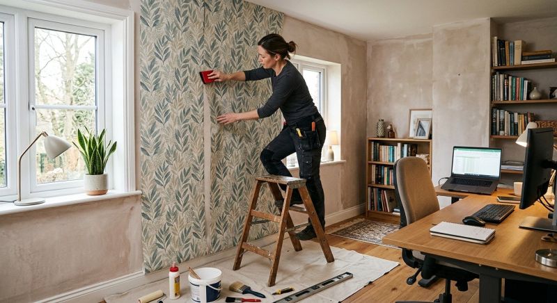 Wallpapering Service in Conroe, TX